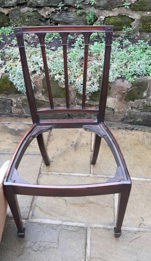 MAHOGANY SINGLE CHAIR - ADDITIONAL PHOTO 2