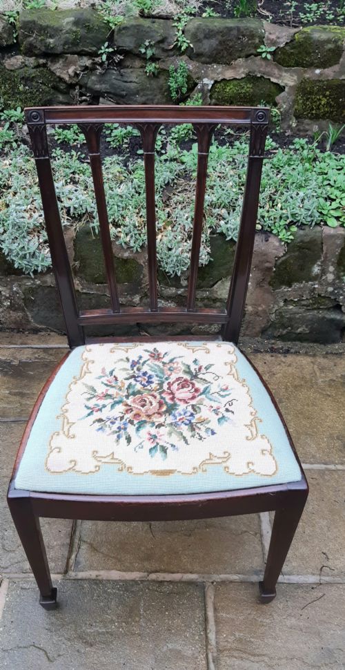 MAHOGANY SINGLE CHAIR - ADDITIONAL PHOTO 3