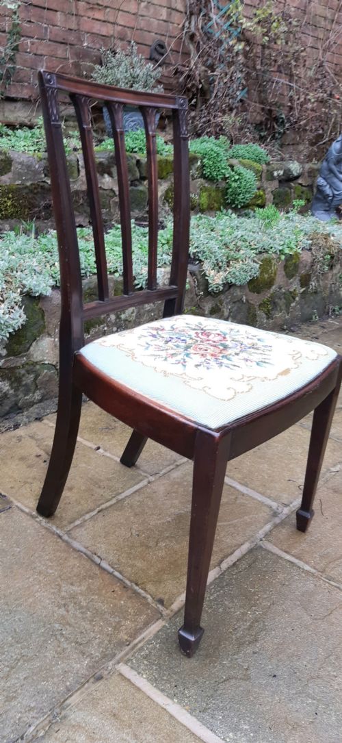 MAHOGANY SINGLE CHAIR - ADDITIONAL PHOTO 4