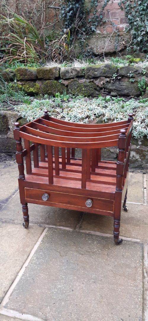 regency canterbury - CATEGORY: ANTIQUE FURNITURE - DATED REGENCY