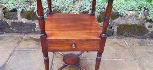 SUPERB QUALITY MAHOGANY REGENCY TABLE IN THE MANNER OF GILLOWS - ADDITIONAL PHOTO 5