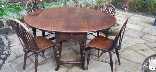 SUPER LATE 17TH C OAK DINING TABLE - ADDITIONAL PHOTO 8