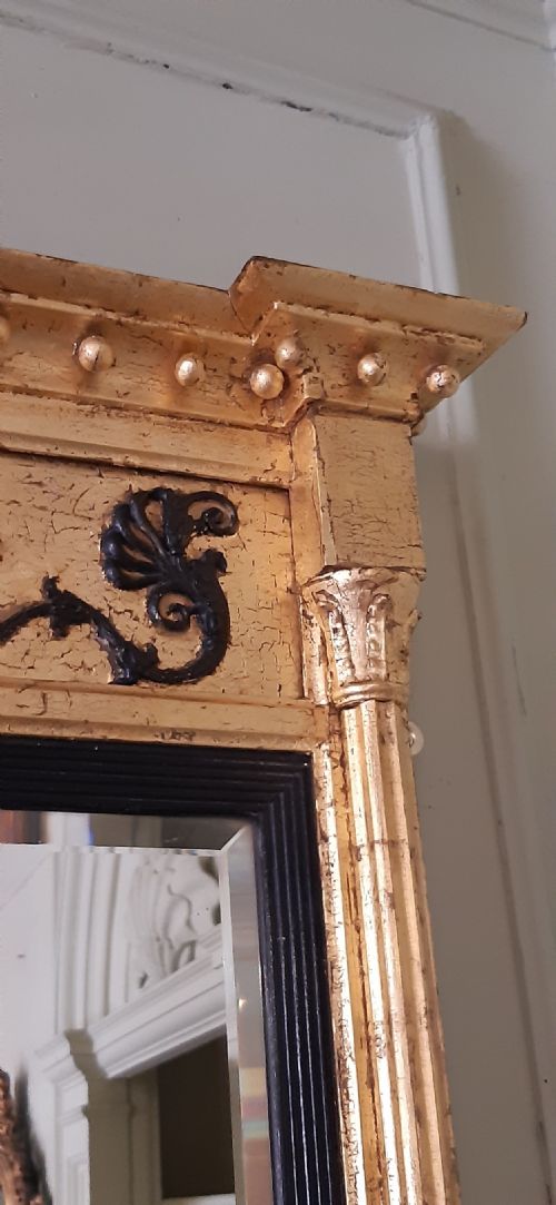 REGENCY GILT PIER WALL MIRROR - ADDITIONAL PHOTO 3