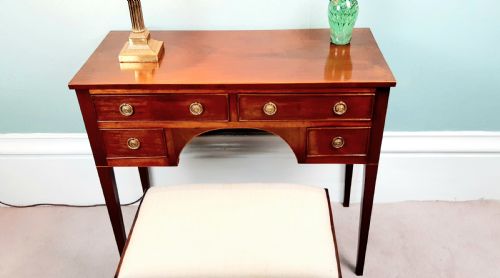 GEORGIAN MAHOGANY DRESSING TABLE - ADDITIONAL PHOTO 12