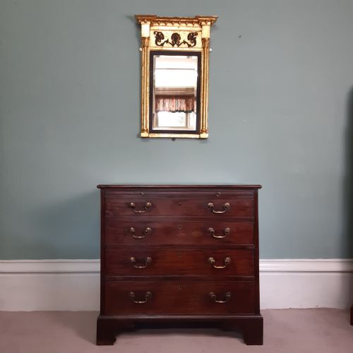 SUPERB CHIPPENDALE PERIOD MAHOGANY CHEST OF DRAWERS - ADDITIONAL PHOTO 2