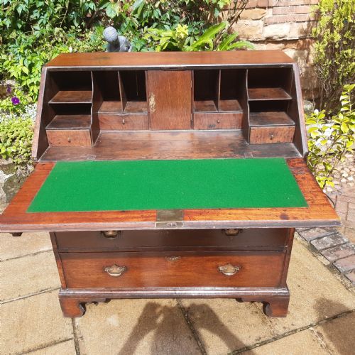 GEORGIAN OAK BUREAU - ADDITIONAL PHOTO 3