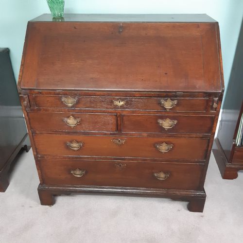 GEORGIAN OAK BUREAU - ADDITIONAL PHOTO 4