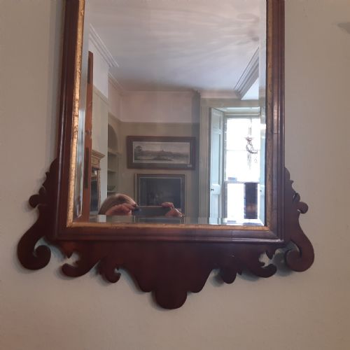 GEORGIAN FRET OR FRETWORK PIER WALL MIRROR - ADDITIONAL PHOTO 2