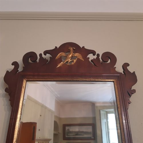 GEORGIAN FRET OR FRETWORK PIER WALL MIRROR - ADDITIONAL PHOTO 3