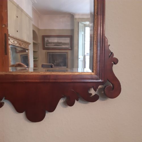 GEORGIAN FRET OR FRETWORK PIER WALL MIRROR - ADDITIONAL PHOTO 4
