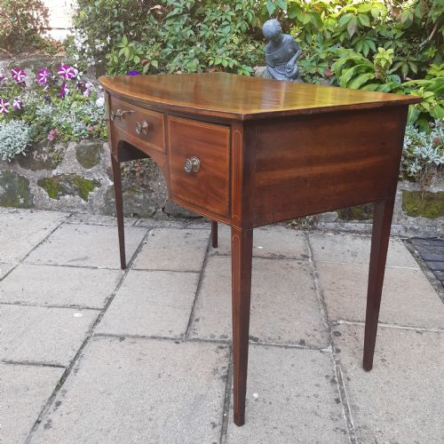 GEORGIAN MAHOGANY DRESSING TABLE - ADDITIONAL PHOTO 2