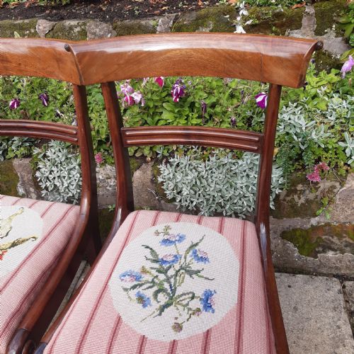 SET OF SIX LATE REGENCY MAHOGANY CHAIRS - ADDITIONAL PHOTO 6