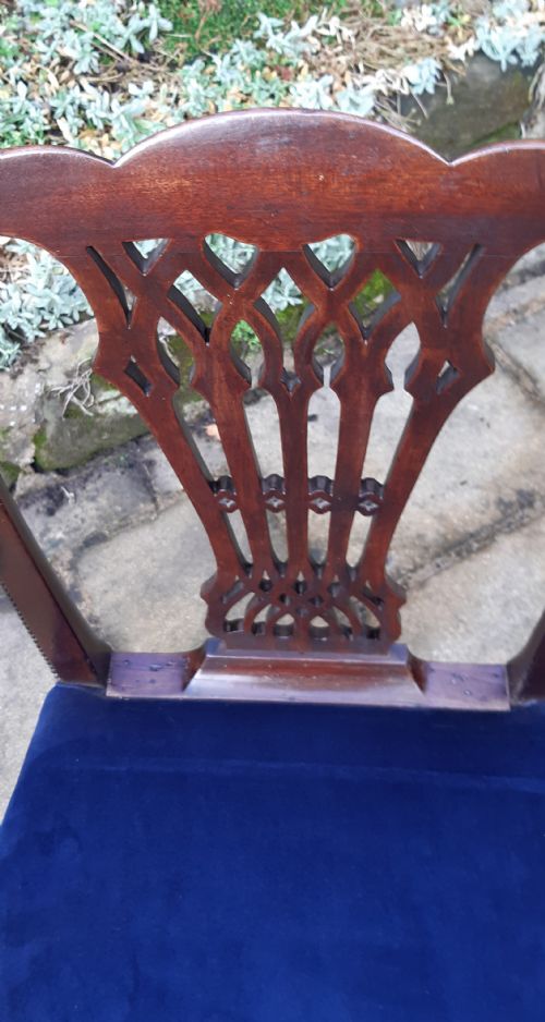 18TH CENTURY CHIPPENDALE PERIOD ARMCHAIR - ADDITIONAL PHOTO 7