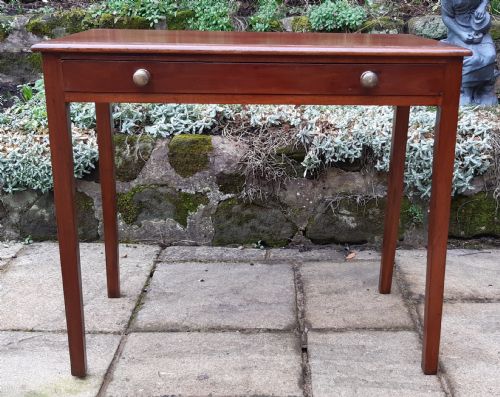 GEORGIAN MAHOGANY SIDE TABLE - ADDITIONAL PHOTO 2