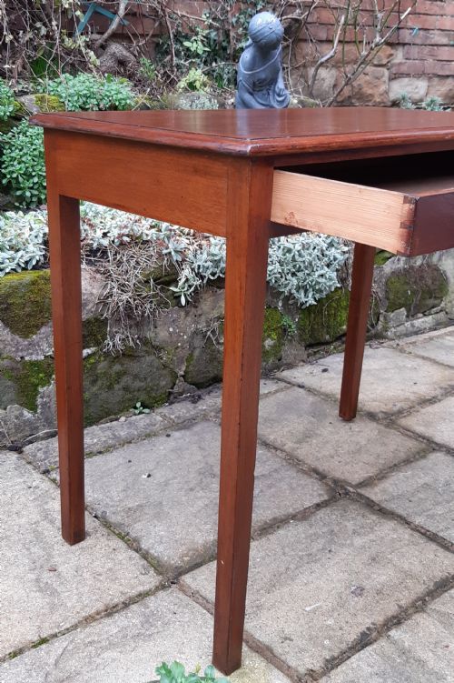GEORGIAN MAHOGANY SIDE TABLE - ADDITIONAL PHOTO 3