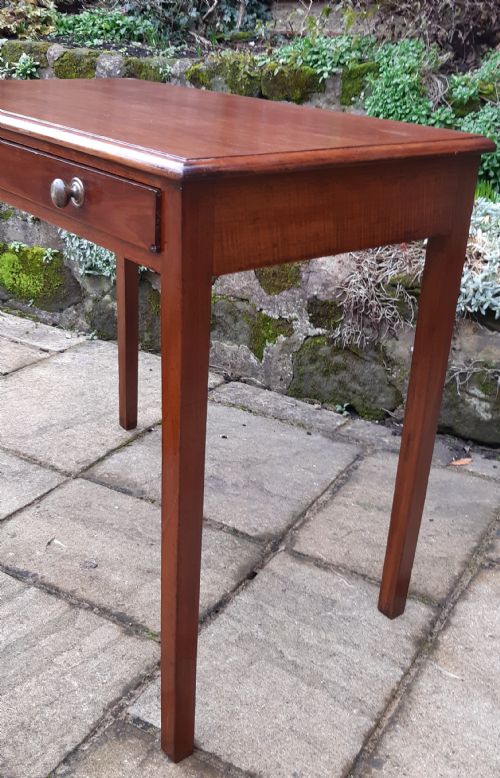GEORGIAN MAHOGANY SIDE TABLE - ADDITIONAL PHOTO 5