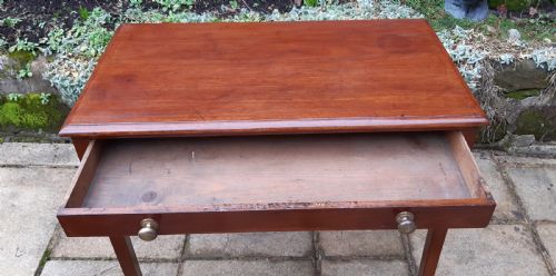 GEORGIAN MAHOGANY SIDE TABLE - ADDITIONAL PHOTO 6