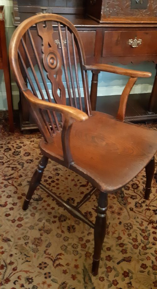 WHEEL BACK WINDSOR ARMCHAIR - ADDITIONAL PHOTO 1