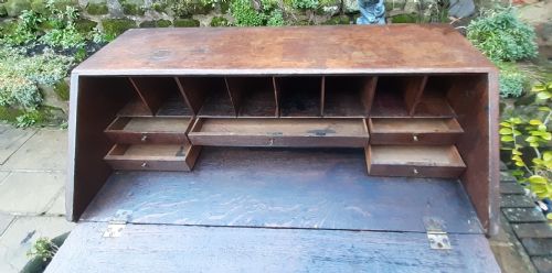 GEORGIAN OAK BUREAU - ADDITIONAL PHOTO 4
