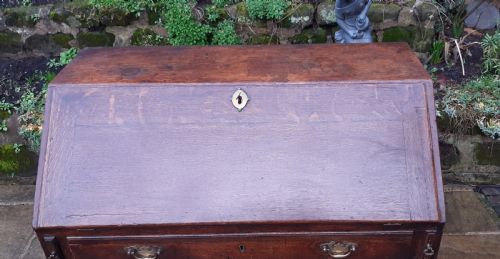 GEORGIAN OAK BUREAU - ADDITIONAL PHOTO 5