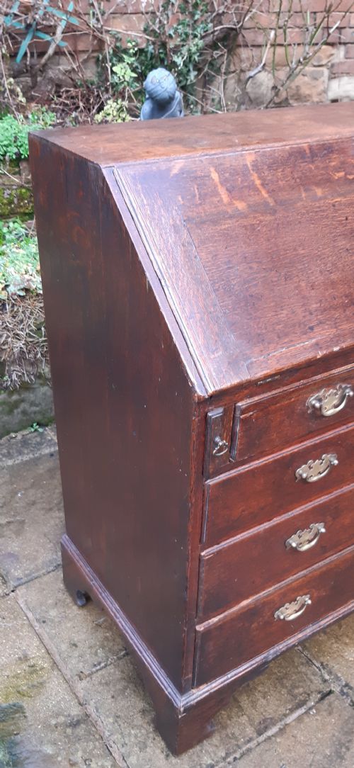 GEORGIAN OAK BUREAU - ADDITIONAL PHOTO 6