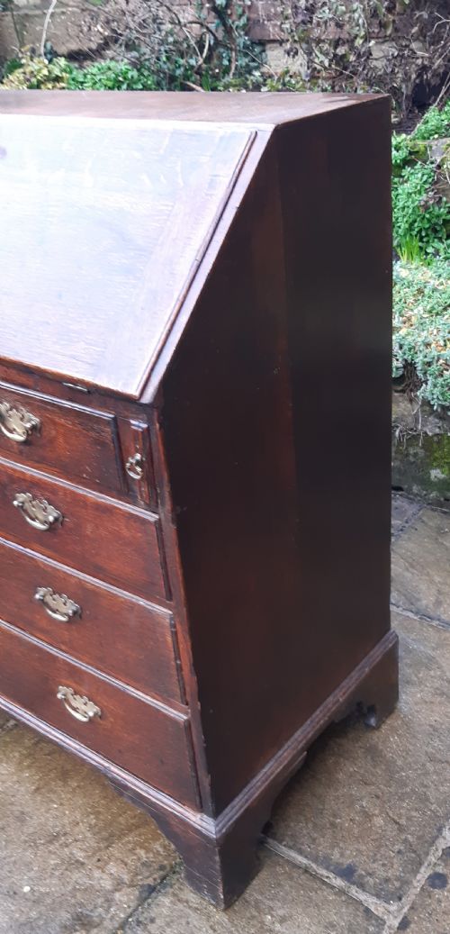 GEORGIAN OAK BUREAU - ADDITIONAL PHOTO 7