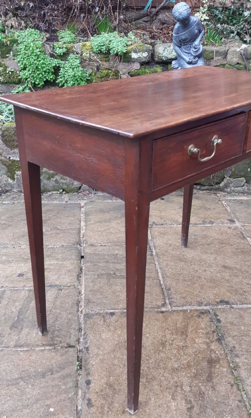 OAK 18TH CENTURY SIDE TABLE - ADDITIONAL PHOTO 2