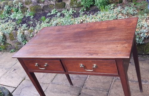OAK 18TH CENTURY SIDE TABLE - ADDITIONAL PHOTO 3
