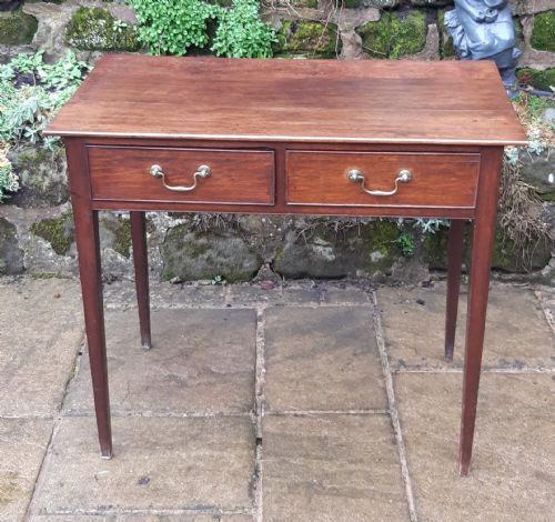 OAK 18TH CENTURY SIDE TABLE - ADDITIONAL PHOTO 4