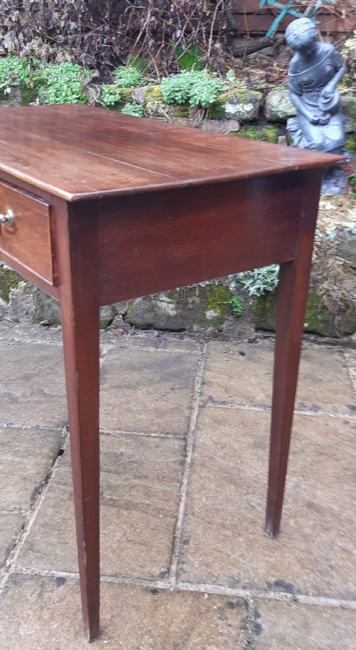 OAK 18TH CENTURY SIDE TABLE - ADDITIONAL PHOTO 5