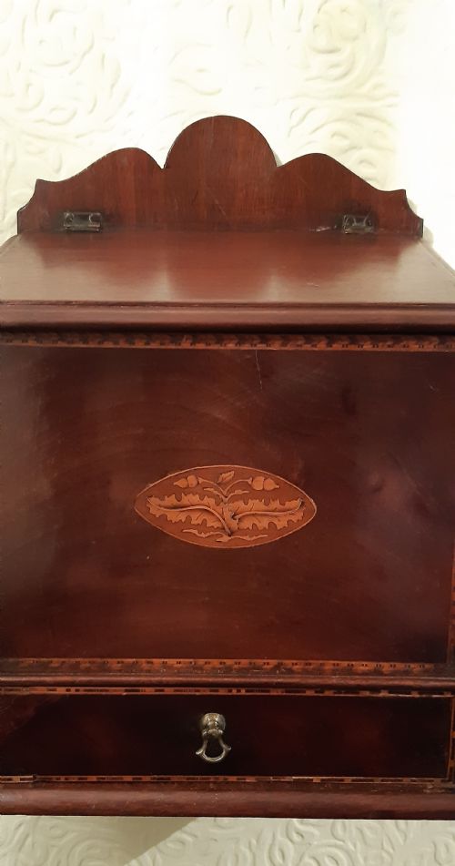 PRETTY GEORGIAN 18TH CENTURY CANDLE BOX - ADDITIONAL PHOTO 3