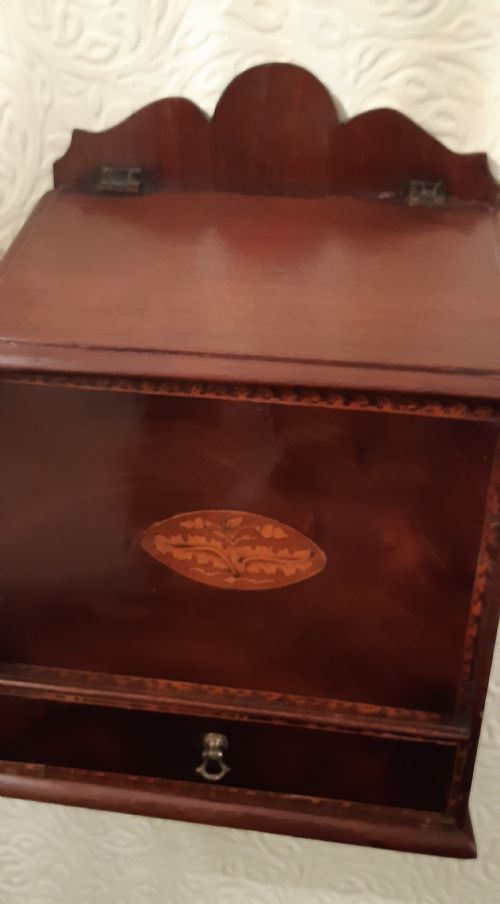 PRETTY GEORGIAN 18TH CENTURY CANDLE BOX - ADDITIONAL PHOTO 4