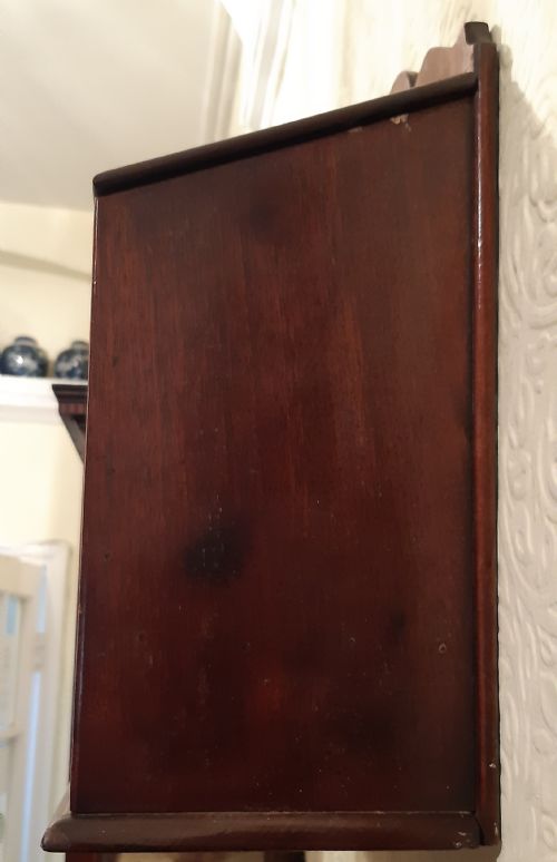 PRETTY GEORGIAN 18TH CENTURY CANDLE BOX - ADDITIONAL PHOTO 5