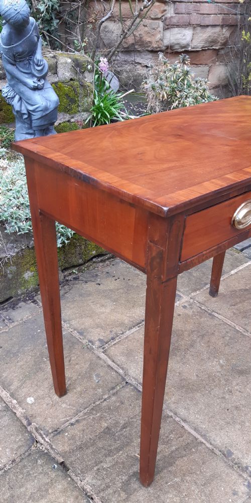 GEORGIAN MAHOGANY SIDE TABLE - ADDITIONAL PHOTO 4
