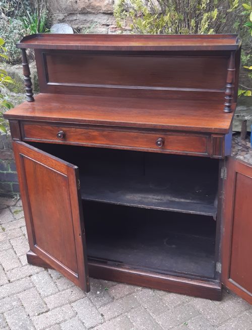 REGENCY ROSEWOOD CHIFFONIER SIDE CABINET - ADDITIONAL PHOTO 3