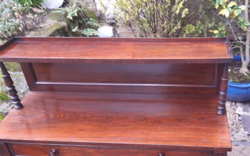 REGENCY ROSEWOOD CHIFFONIER SIDE CABINET - ADDITIONAL PHOTO 5