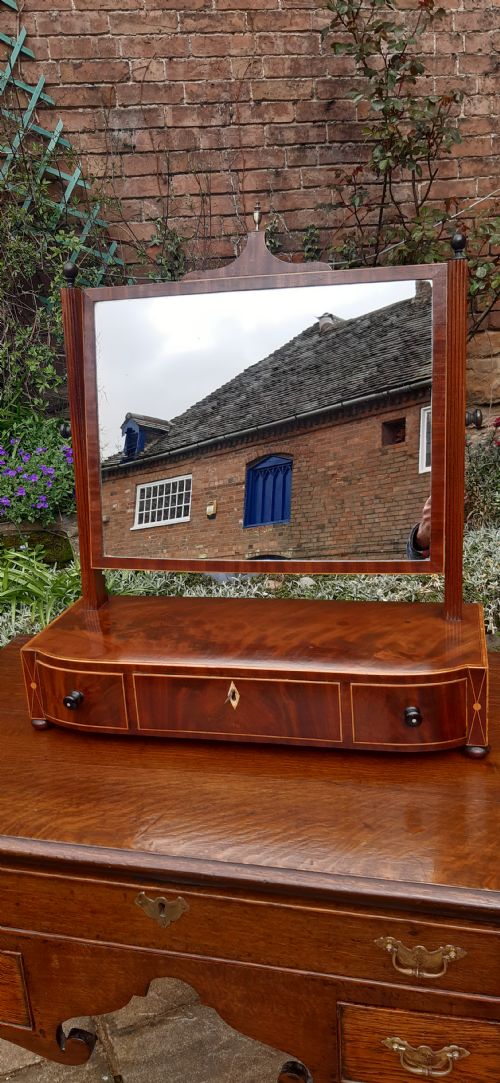 GEORGIAN TOILET OR DRESSING MIRROR - ADDITIONAL PHOTO 8