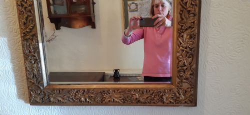 19TH CENTURY GILTWOOD OVERMANTLE MIRROR - ADDITIONAL PHOTO 4