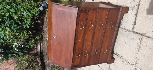 18TH CENTURY MAHOGANY GEORGIAN BUREAU EXCELLENT QUALITY - ADDITIONAL PHOTO 4