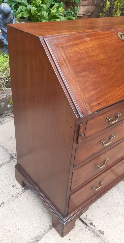 18TH CENTURY MAHOGANY GEORGIAN BUREAU EXCELLENT QUALITY - ADDITIONAL PHOTO 14