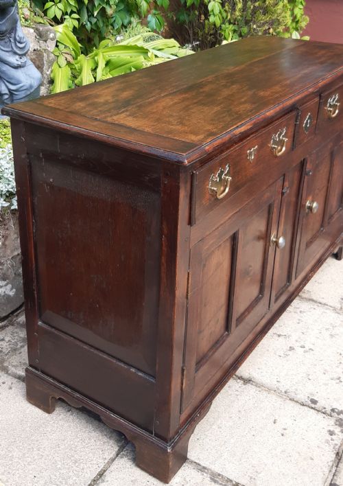 OAK DRESSER BASE - ADDITIONAL PHOTO 1
