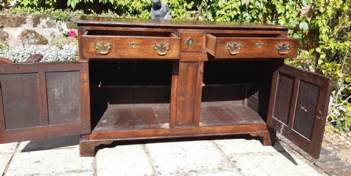 OAK DRESSER BASE - ADDITIONAL PHOTO 4