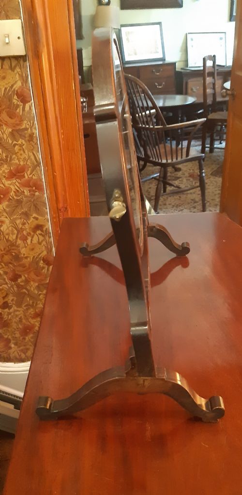 MAHOGANY DRESSING TABLE MIRROR - ADDITIONAL PHOTO 6