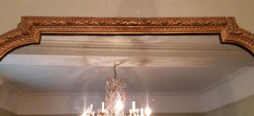 VICTORIAN GILT OVERMANTLE - ADDITIONAL PHOTO 4