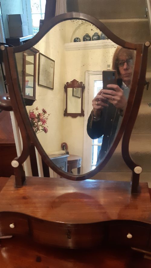 SERPENTINE FRONT TOILET MIRROR - ADDITIONAL PHOTO 5
