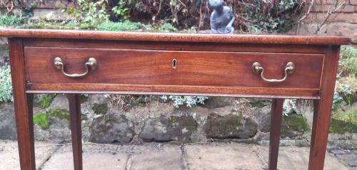 GEORGIAN MAHOGANY SIDE TABLE - ADDITIONAL PHOTO 3