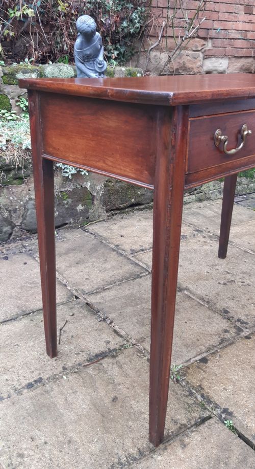 GEORGIAN MAHOGANY SIDE TABLE - ADDITIONAL PHOTO 4