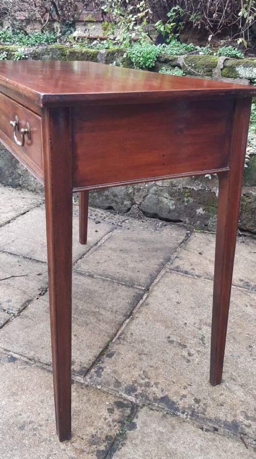 GEORGIAN MAHOGANY SIDE TABLE - ADDITIONAL PHOTO 6