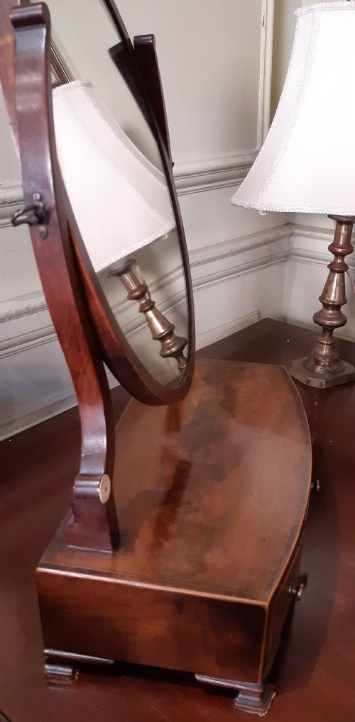 GEORGIAN 18TH CENTURY TOILET DRESSING MIRROR - ADDITIONAL PHOTO 4
