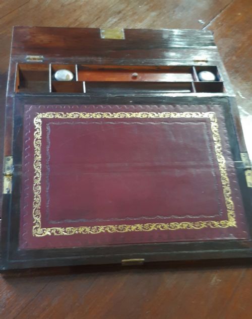 ROSEWOOD WRITING BOX SLOPE - ADDITIONAL PHOTO 2